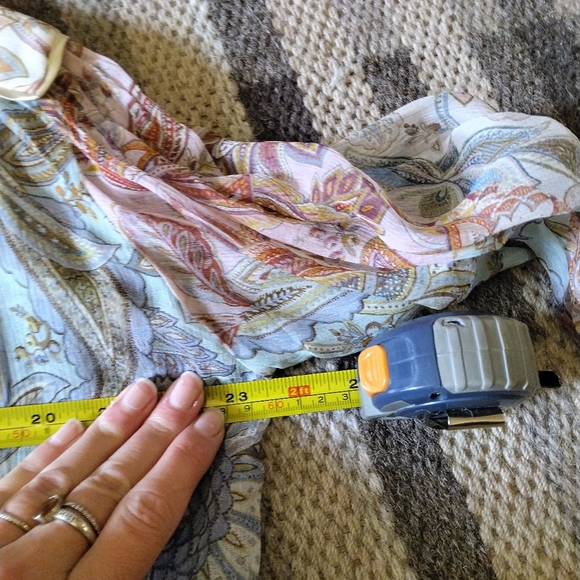 Zimmermann Silk long sleeve Lucky Bound floral mini dress size 10 Bohemian - Picture 6 of 7